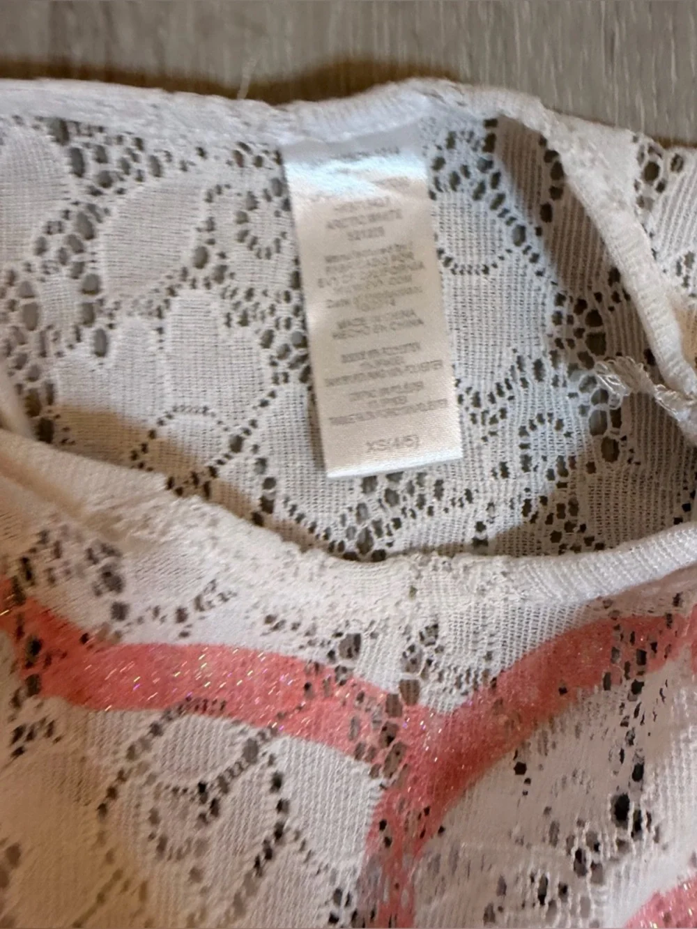 Hello Kitty Girls White Lace & Pink Tutu Dress - Size XS (4/5) - Picture 4 of 6
